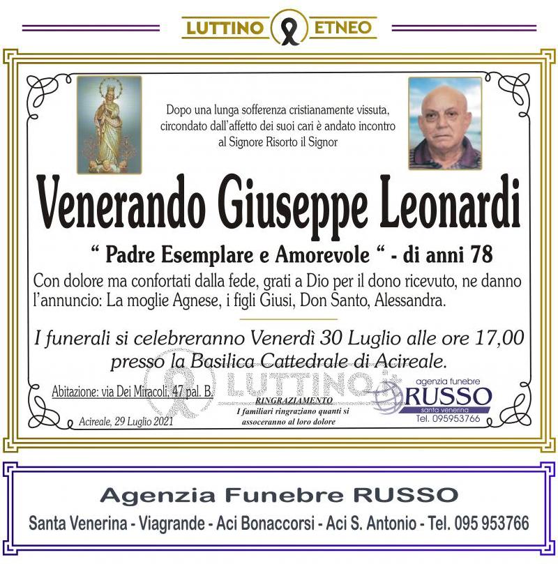 Venerando Giuseppe  Leonardi 